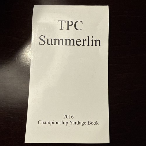Pga tour tpc summerlin yardage - summerlin,