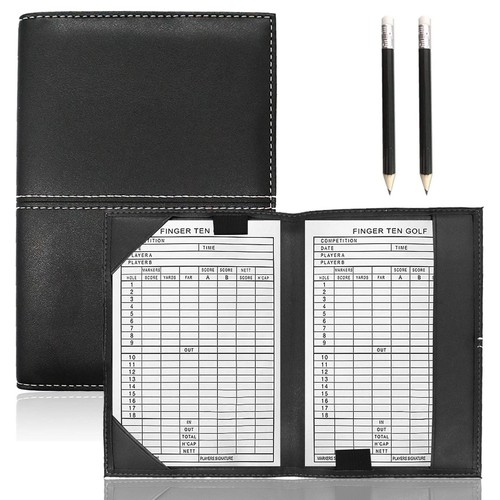 Golf yardage scorecard - scorecard, holder